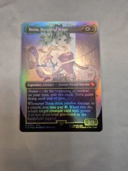 Terra, Herald of Hope (Borderless) Commander: Final Fantasy Foil - Image 1