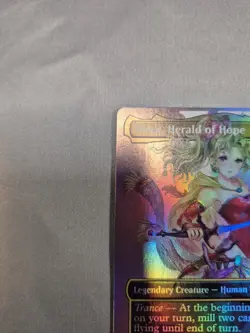 Terra, Herald of Hope (Borderless) Commander: Final Fantasy Foil - Image 2