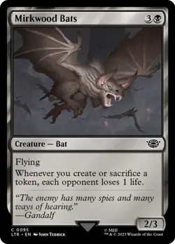 1x - Mirkwood Bats - [SELECT] - Lord of the Rings - NM MTG - Image 2