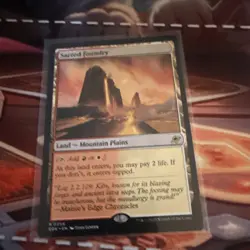 MTG Sacred Foundry, NM-Mint, EOE #0256 Regular Non-Foil - Image 1