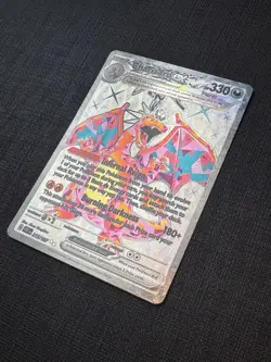 Pokemon TCG Charizard EX Obsidian Flames 215/197 Near Mint Condition - Image 2