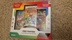 Pokemon First Partner Illustration Collection Series 1 Sealed Box - Image 1