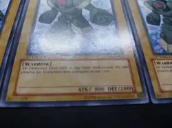 Yugioh - Elemental Hero Clayman TLM-EN003 Common 1st Edition Playset x3 - Image 3