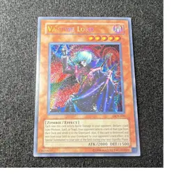 Yu-Gi-Oh! Vampire Lord Dark Crisis Secret Rare Holo Unlimited DCR-000 - Image 1