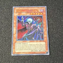 Yu-Gi-Oh! Vampire Lord Dark Crisis Secret Rare Holo Unlimited DCR-000 - Image 3