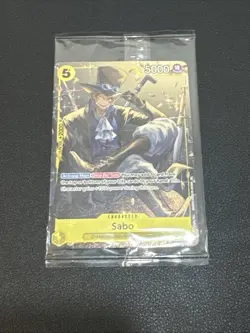Sabo (Tin Pack Set Vol. 2) P-073 One Piece Promotion Cards Foil SEALED - Image 1