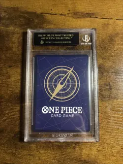 2023 one piece op04 kingdoms of intrigue rosinante donquixote BGS 10 black label - Image 4