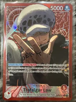One Piece Op14-001 Trafalgar Law Alterate Art - Image 1
