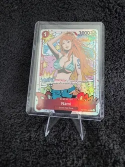 One Piece - Nami ST01-007 TR - Treasure Rare OP06 Wings of the Captain English - Image 1