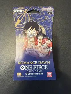 One Piece Romance Dawn OP-01 English Sleeved Booster Pack - Image 1