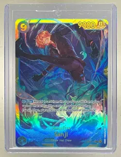 Sanji 2024 One Piece Wings of The Captain #OP06-119 Secret Rare - Image 1