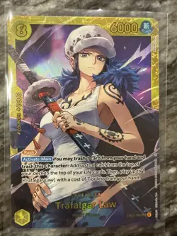 One Piece Eb03-062 Heroines Edition Trafalgar Law Secret Rare! - Image 1