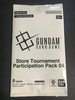 Gundam Card Game - Store Tournament Participation Pack 04 - Sealed - Image 1