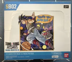 Dragon Ball Super Card Game Fusion World Manga Booster Box SB02 - Image 1