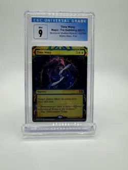 MTG Time Warp - Mythic Rare (Foil) Strixhaven: Mystical Archives - CGC 9 - Image 1