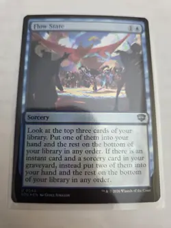 mtg, Flow State -Secrets of Strixhaven Foil NM - Image 1