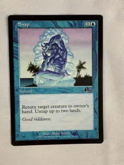Snap Urza's Legacy Magic the Gathering Blue Instant MtG - Image 1