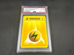 1999 POKEMON GERMAN ELEKTRO ENERGIE 1ST EDITION 100/102 PSA 8 - Image 1