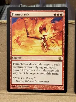 4x Flamebreak Darksteel MTG Magic LP - Image 2