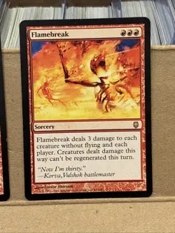 4x Flamebreak Darksteel MTG Magic LP - Image 5