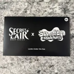 MTG Secret Lair x SpongeBob SquarePants: Lands Under The Sea Foil Edition Sealed - Image 1