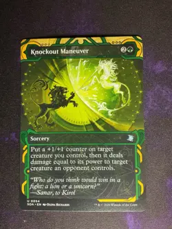 MTG * Knockout Maneuver Secrets of Strixhaven: Mystical Archive * 1X * NM - Image 1