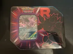 Pokemon TCG Team Rocket Nidoking EX Tin Brand New & Factory Sealed - Image 1