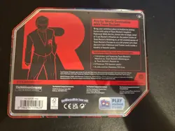 Pokemon TCG Team Rocket Nidoking EX Tin Brand New & Factory Sealed - Image 2