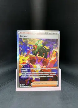 Kieran 218/167 - Pokemon Twilight Masquerade - Special Illustration Rare - NM/Ra - Image 1