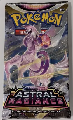 Pokemon Astral Radiance Booster Pack - Sealed - Random Pack Art - Image 1