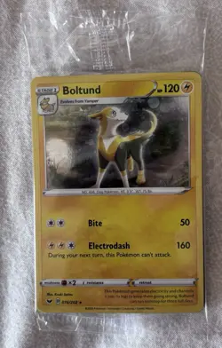 Boltund - Knockout Collection (Cosmos Holo) 076/202 Sealed Promo Pokemon TCG - Image 1