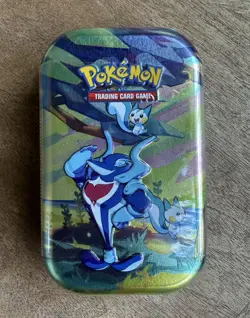 Pokemon TCG Vibrant Paldea Mini Tin With 2 Booster Packs, Sticker Sheet, SEALED - Image 1