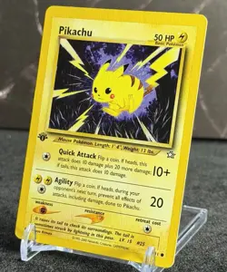 Pokemon Pikachu - 1st Edition - Rare Vintage Era 1995-2000 -Number - 70/111 - Image 2