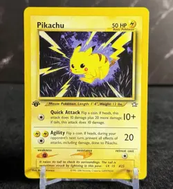 Pokemon Pikachu - 1st Edition - Rare Vintage Era 1995-2000 -Number - 70/111 - Image 3
