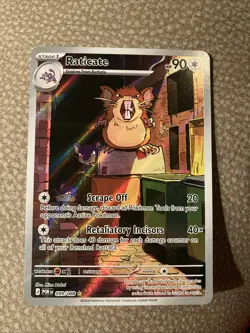 2026 Raticate - 099/088 Illustration Rare Holo NM ME03: Perfect Order Pokemon - Image 1