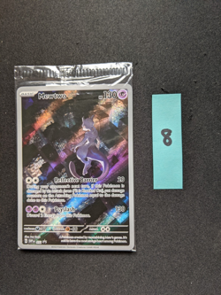 Mewtwo SVP 052 Pokemon TCG Black Star Promo Scarlet & Violet 151 Promo *SEALED* - Image 3