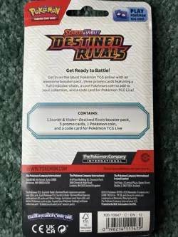 Pokemon Destined Rivals Premium Checklane Blister Togekiss - Image 2