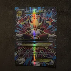 Pokemon TCG M Alakazam EX (Full Art) #118/124 XY - Fates Collide - Image 1