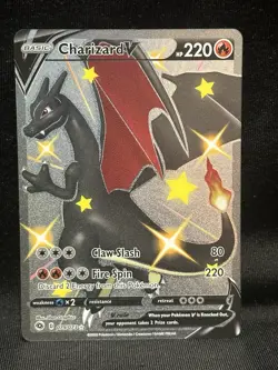 Pokemon TCG Charizard v Champions Path 79/73 Secret Rare - Image 1
