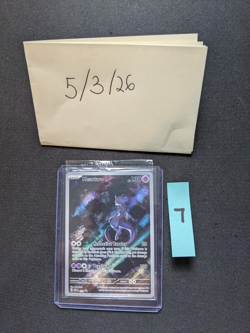 Mewtwo SVP 052 Pokemon TCG Black Star Promo Scarlet & Violet 151 Promo *SEALED* - Image 1