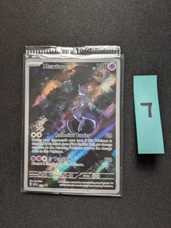 Mewtwo SVP 052 Pokemon TCG Black Star Promo Scarlet & Violet 151 Promo *SEALED* - Image 3