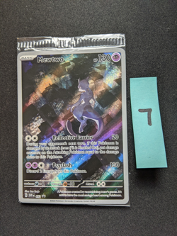 Mewtwo SVP 052 Pokemon TCG Black Star Promo Scarlet & Violet 151 Promo *SEALED* - Image 4