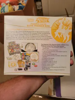 Pokemon Center Exclusive Sword & Shield Brilliant Stars Elite Trainer Box (ETB) - Image 4