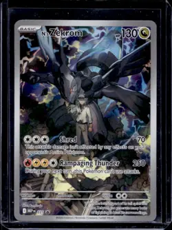 2025 Pokemon MEP Black Star Promos N's Zekrom #031 - Image 1