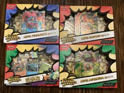 Pokemon Ascended Heroes EX Boxes & Pin Collection - Image 1