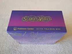 Awesome Factory Sealed Pokemon Center Scarlet Violet Elite Trainer Box Miraidon - Image 4