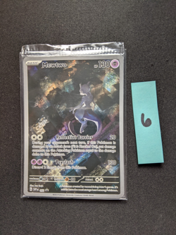 Mewtwo SVP 052 Pokemon TCG Black Star Promo Scarlet & Violet 151 Promo *SEALED* - Image 4