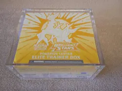 Awesome Factory Sealed Pokemon Center Brilliant Stars Elite Trainer Box - Image 1