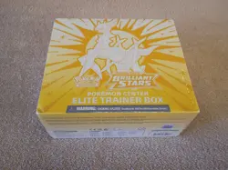 Awesome Factory Sealed Pokemon Center Brilliant Stars Elite Trainer Box - Image 2