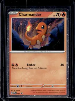 2023-25 Pokemon SV Black Star Promos Charmander #047 - Image 1